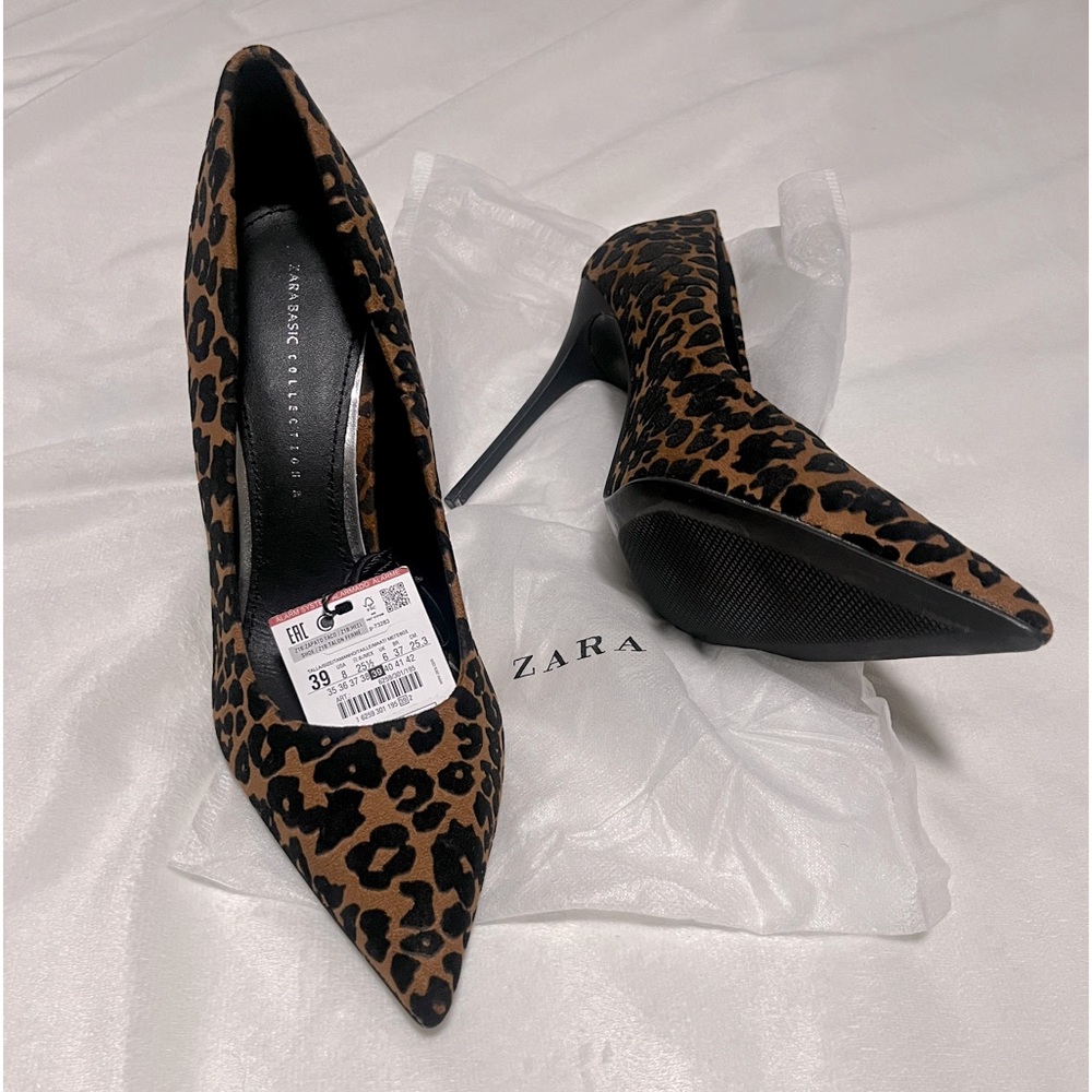 Shoes, Leopard Sexy Heels, Size 8, Never Worn.